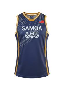 MKS Boys Basketball Jersey 35 Noble Navy