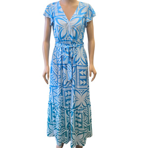 Koko Pacific Ladies Dress Saltwater Silk