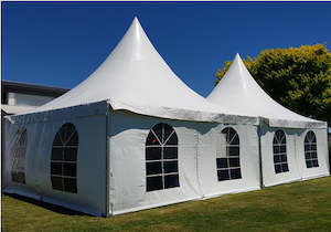 Venue Staging: Marquee (White) 6m x 6m x 2.4m (incl Assembly and Dismantle)
