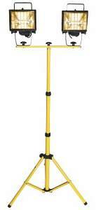 Halogen Twin Light Stand