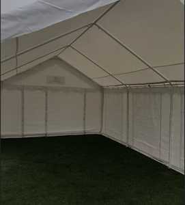 New: 9 x 10m Marquee (White) incl. assembly and dismantle