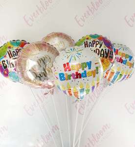 Birthday Flowers Manual: Birthday & Celebration Balloons - Air Filled