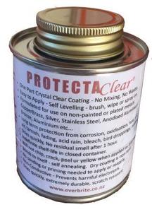 Products: Protectaclear 250mL coating for bare metals (Satin)