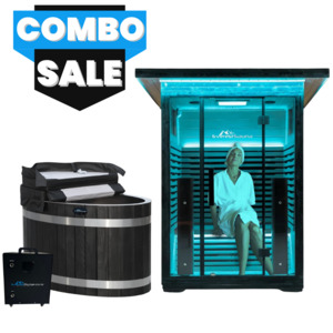 Combo Deals: Obsidian Sauna + Obsidian Ice bath Deal