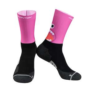 Funny Monster Pink Aero Socks