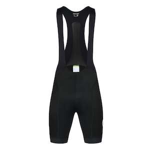 Skull Black Mens Bib Shorts