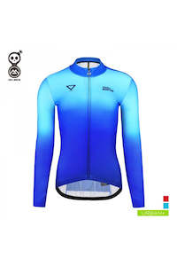 Thermal Gear: Water Blue Women's Thermal Long Sleeve Jacket