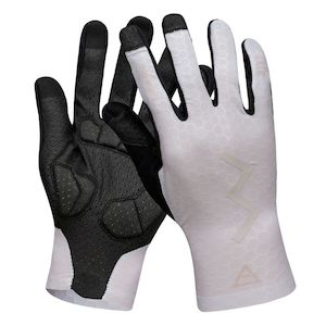 Cycling Gloves 24-Wind White Full Finger