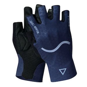 Accessories: Cycling Gloves 24-Water Blue Fingerless