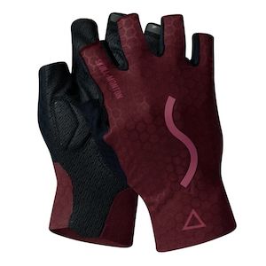 Accessories: Cycling Gloves 24-Fire Red Fingerless