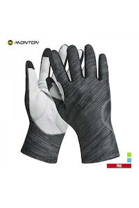 Accessories: Lenso ll Black Long Finger Gloves