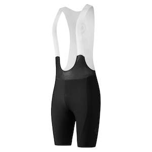 Minima Skull Womens Black Gray Bib Shorts