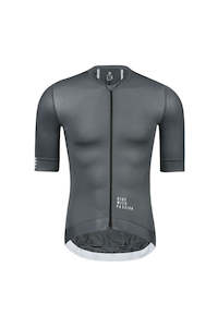 Mens Short Sleeve Tops: Urban Traveler Max Dark Grey Mens Short Sleeve Top