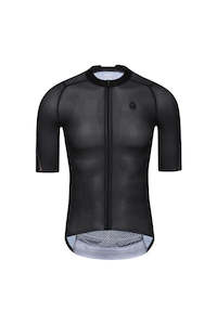 Mens Short Sleeve Tops: Carbonfiber Black Pro Mens Short Sleeve Top