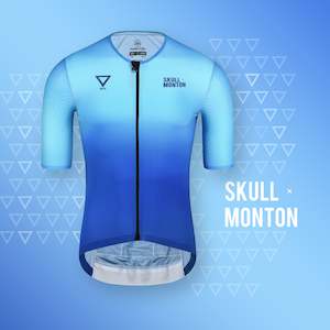 Mens Short Sleeve Tops: Water Blue Mens Short Sleeve Top