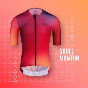 Mens Short Sleeve Tops: Fire Red Mens Short Sleeve Top