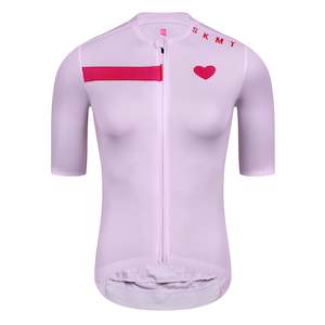Womans Short Sleeve Tops: Pink Heart Skull Womens Short Sleeve Jersey