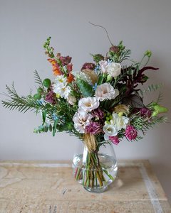 Products: Bridget - Florists choice flower bouquet - evergreen floral