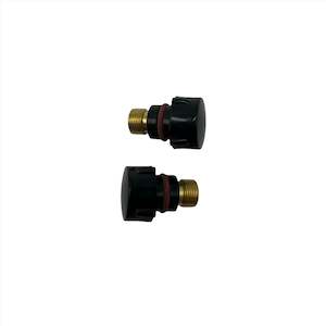 17 18 26 Torch Parts: Tig Back Cap for 17/18/26 Torches - Short (2 Pack)