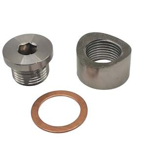 Exhaust Parts: 02 Sensor Notched - Stainless