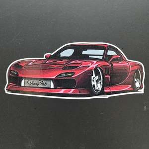 Vinny Fab Mazda RXTASY RX-7 Sticker