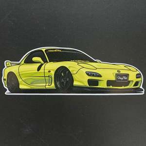 Vinny Fab Mazda RX-7 Sticker