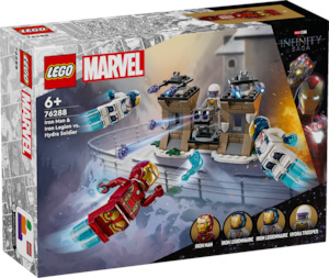 Creative Play: LEGO Super Heroes Marvel Iron Man & Iron Legion vs. Hydra Soldier 76288