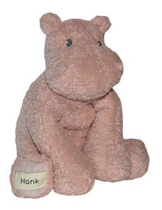 Animals: TIKIRI Hank the Hippo Organic Toy