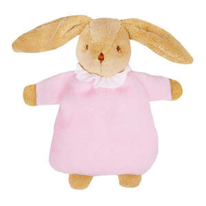 Animals: xTrousselier TRSV634103 Soft Bunny Fluffy w/Rattle Pink 20Cm