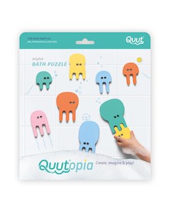 Bath Toys: Quut Jellyfish Bath Puzzle