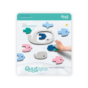 Quut Whales Bath Puzzle