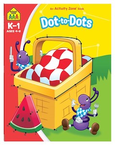 Books: Hinkler School Zone Activity Zone Dot-To-Dots