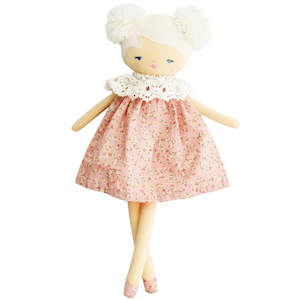 Dolls: Alimrose Aggie Doll Posy Heart