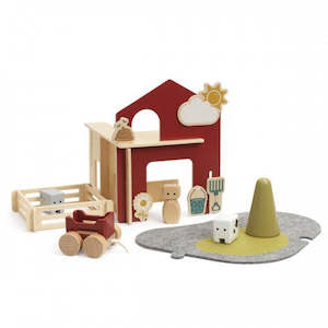 Dolls House Accessories: Micki Play World Farm