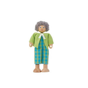 Dolls House Accessories: Voila S8147 Grandmother Doll