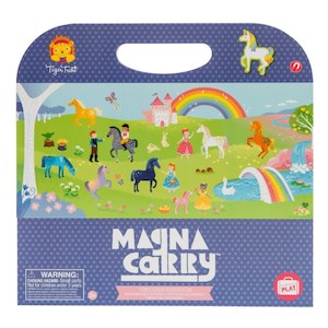 Magnetic Toys: Tiger Tribe TT6-1214 Magna Carry Unicorn Kingdom