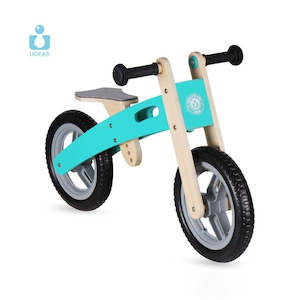 Udeas Multifunctional Balance Bike Cyan EVA Tire