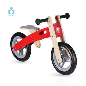 Udeas Multifunctional Balance Bike Red EVA Tire