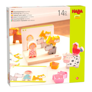 Stacking Sorting: HABA Stacking Toy On the Farm