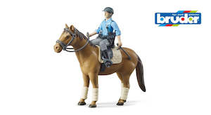 Bruder Policeman on Horse 62507