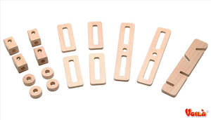 Pretend Building: Voila S706C Pieces of Wood