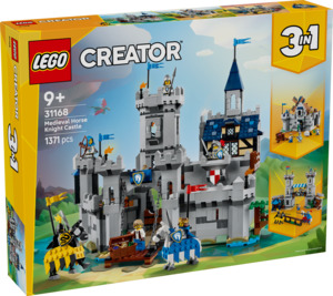 LEGO Creator Medieval Horse Knight Castle 31168