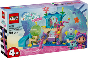 New Arrivals: LEGO Gabbys Dollhouse Mermaid Gabbys Aquarium Adventure 11204