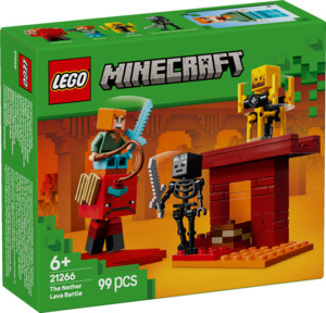 Play: LEGO Minecraft The Nether Lava Battle 21266