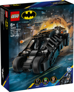 Play: LEGO Super Heroes DC Batman Tumbler vs Two-Face & The Joke 76303