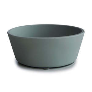 Mushie Silicone Suction Bowl- Dried Thyme