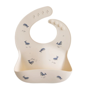 Mushie Bib - Whales