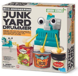 Science Discovery: 4M Science Junkyard Drummer
