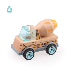 Wooden Toys: Udeas Varoom transformable Vehicle Cement Mixer