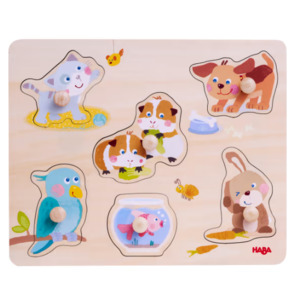 HABA Clutching Puzzle Family Pets
